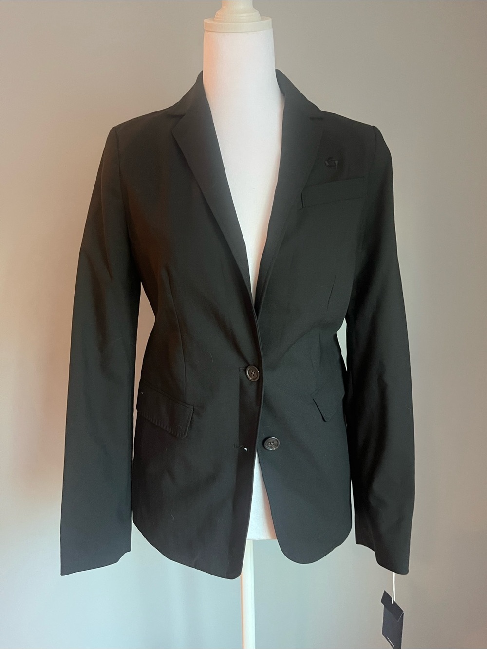 Lands' End Black Women's Tailored Blazer